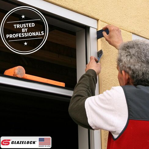 Prescored Plastic Shims for Leveling (12 Pack) 7-3/8-Inch Length - Professional Quick-Snap Scored Wedges to Level Doors, Toilet Shims, Windows, Cabinets – Indoor Outdoor Use - Made in USA in Saudi Arabia
