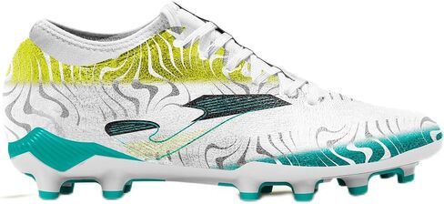 Joma Soccer Boots Firm Ground, 6.5-11 - Professional Cleats - Microfiber Upper, Chrome Sole, Heel Reinforcement, and Sock-Like Fit - Evolution Cup FG in Saudi Arabia
