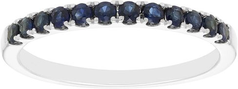 Boston Bay Diamonds 10K Gold Gold Wedding Gemstone Anniversary Band Ring - اختيار الحجر المولد ، وحجم الخاتم ، والذهب الأصفر أو الأبيض in Kuwait