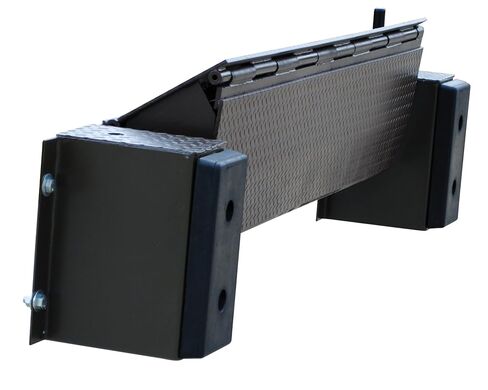 Vestil FM-2566 Steel Mechanical Edge O Dock Leveler 66 In. Ramp Width 25,000 Lb. Capacity Brown in Saudi Arabia