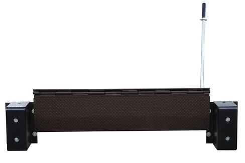 Vestil FM-2566 Steel Mechanical Edge O Dock Leveler 66 In. Ramp Width 25,000 Lb. Capacity Brown in Saudi Arabia