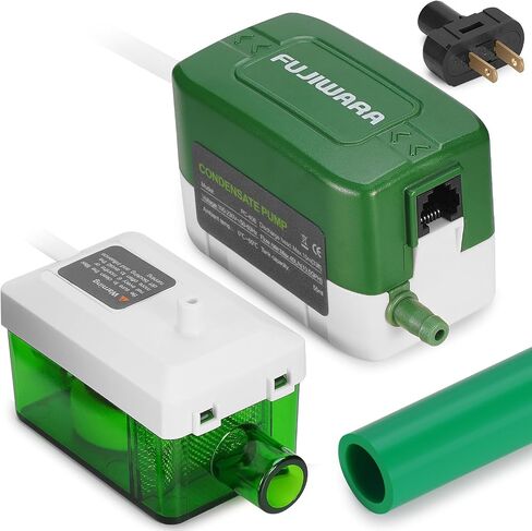FUJIWARA Condensate Pump, Mini Split Automatic Condensation Drain Removal Quiet Pump,for HVAC,Air Conditioner,Dehumidifier,Furnance,Ice Maker,Suitable for A/C 1-3HP 2200W (FUJ—24S) in Kuwait