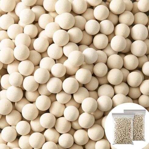 3.3 lbs 7-8mm Refill Condensate Neutralizer, Pickling Waste Liquid Neutralizer, Acidic Water Increases Alkalinity, Condensing Water Heater Neutralizer Filler, Condensate Neutralizes Balls (1 Bag) in Saudi Arabia