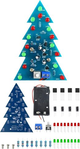 طقم ممارسة Soldering Diy Walkie-Talkie Interactive Game Plug-in Circuit Kit Project in Kuwait