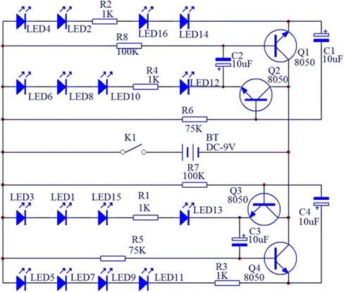 طقم ممارسة Soldering Diy Walkie-Talkie Interactive Game Plug-in Circuit Kit Project in Kuwait