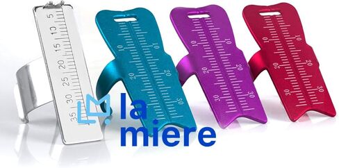 La Miere Dental Endo قياس حلقة ، حاكم إصبع الفولاذ المقاوم للصدأ ، مقياس قياس مقياس الفم in Kuwait