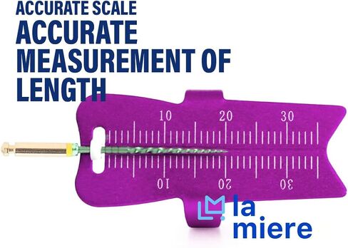 La Miere Dental Endo قياس حلقة ، حاكم إصبع الفولاذ المقاوم للصدأ ، مقياس قياس مقياس الفم in Kuwait