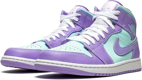 Air Jordan 1 Mid Men's Shoes (DQ8426-001, Black/White/Iron Grey) Size 11.5 in Saudi Arabia