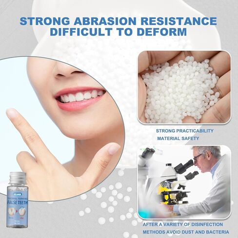 Thermal Forming False Teeth, 30ml, Reusable Super Strong Non-Toxic Dental Solution (1 Bottle) in Kuwait