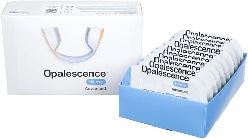 Opalescence Home Advance Gel Prefiled That Thating Rays 15 ٪-(10 علاجات) مجموعة أدوات تبييض الأسنان بيروكسيد الهيدروجين-تعزيز الصواني 5822-T in Kuwait