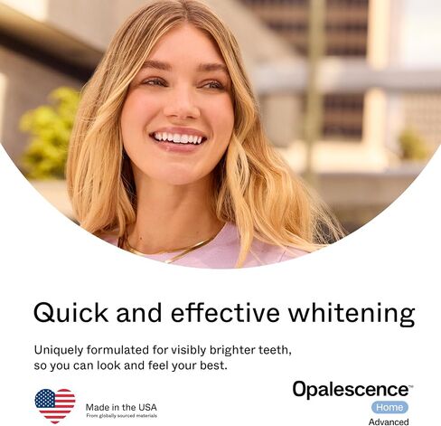 Opalescence Home Advance Gel Prefiled That Thating Rays 15 ٪-(10 علاجات) مجموعة أدوات تبييض الأسنان بيروكسيد الهيدروجين-تعزيز الصواني 5822-T in Kuwait