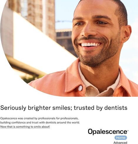Opalescence Home Advance Gel Prefiled That Thating Rays 15 ٪-(10 علاجات) مجموعة أدوات تبييض الأسنان بيروكسيد الهيدروجين-تعزيز الصواني 5822-T in Kuwait