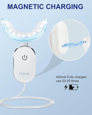 MySmile Non-Sensitive Teeth Whitening Pen Mint Gel Enamel Safety 8ML 30+ Treatments Fast Remove 20 Years of Stains Care Oral Bright Smile Alternative Teeth Whitening Strips ﻿ in Kuwait