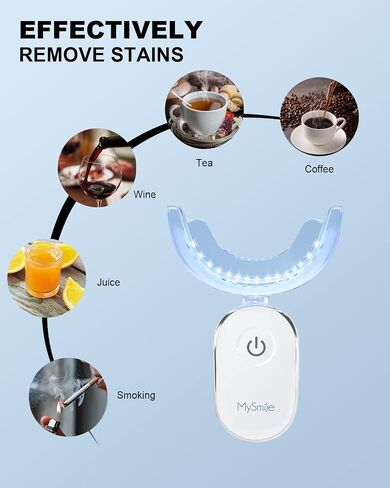 MySmile Non-Sensitive Teeth Whitening Pen Mint Gel Enamel Safety 8ML 30+ Treatments Fast Remove 20 Years of Stains Care Oral Bright Smile Alternative Teeth Whitening Strips ﻿ in Kuwait