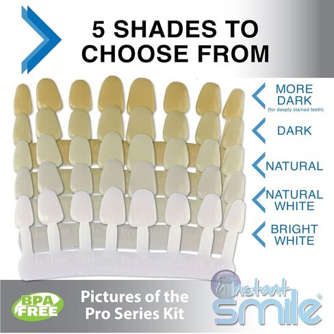 Smile Smile Flex Teath (الظل الطبيعي) ومجموعة أسنان سلسلة Pro Series - 2 منتجات Smile رائعة in Kuwait