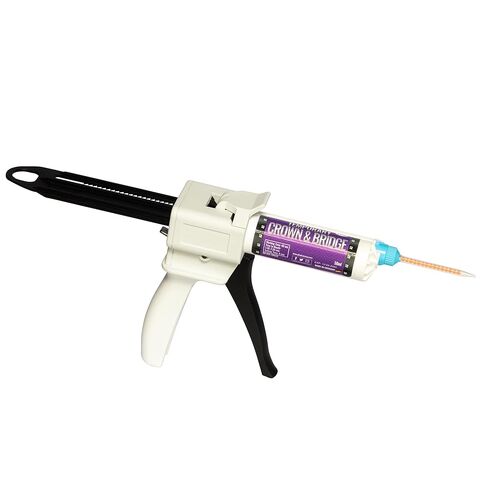 Dental Temporary Crown & Bridge 10:1 (Shade A3) Material Dental (1 Cartridge) in Kuwait