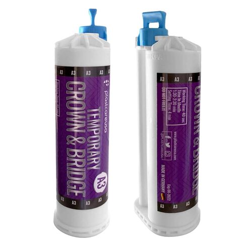 Dental Temporary Crown & Bridge 10:1 (Shade A3) Material Dental (1 Cartridge) in Kuwait