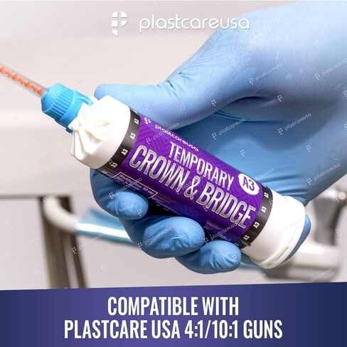 Dental Temporary Crown & Bridge 10:1 (Shade A3) Material Dental (1 Cartridge) in Kuwait