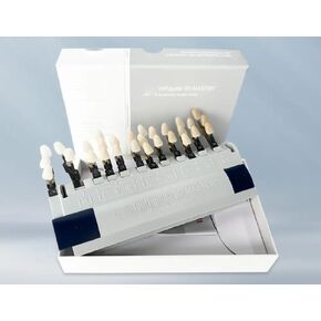 Dental Shade Guide 3D Master | 29 Colors Including Bleaching Shades for Veneers & Esthetics | Professional Tooth Color Matching Tool for Accurate Dental Shade Selection in Kuwait