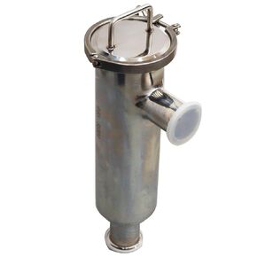 TECHTONGDA Water Filter Strainer L-Type 304 Stainless Steel 2inch Inlet Outlet 100 Mesh Quick Tri Clamp 17.7inch Length in Kuwait
