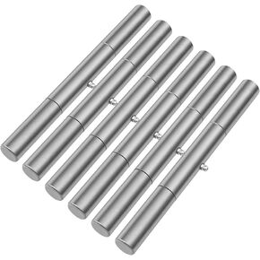 Zonon 4 Pack Weld on Ramp Behinges 10 inch Steel Hight Duty Gate Beathes قابلة للشفرة للمنحدر الأرجواني بوابة بوابة برميل ، 500 رطل ، 3/4 دبوس قابلة للفصل ، مطلي بالزنك in Kuwait