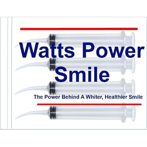 Watts - 2 محقنة كبيرة من راتها عن طريق الفم مع النصائح العميقة المدببة للتيجان والجسور والجيوب الفموية وأكثر - 12 مل. in Kuwait