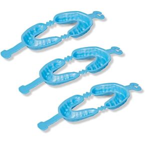100/bx Disposable Dental Fluoride Trays Dual Arch Small Medium Large Dental Fluorinated Foam Trays (Medium) in Saudi Arabia