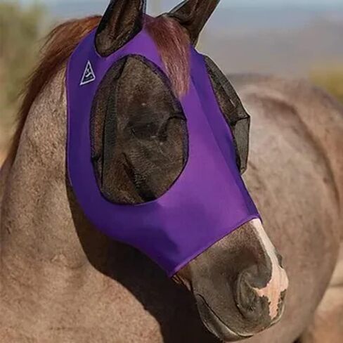 Professional's Choice Sports Medicine Products, Inc. Professional's Pattern Comfort Fit Fly Mask Bones Pony in Saudi Arabia