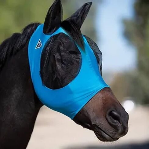 Professional's Choice Sports Medicine Products, Inc. Professional's Pattern Comfort Fit Fly Mask Bones Pony in Saudi Arabia