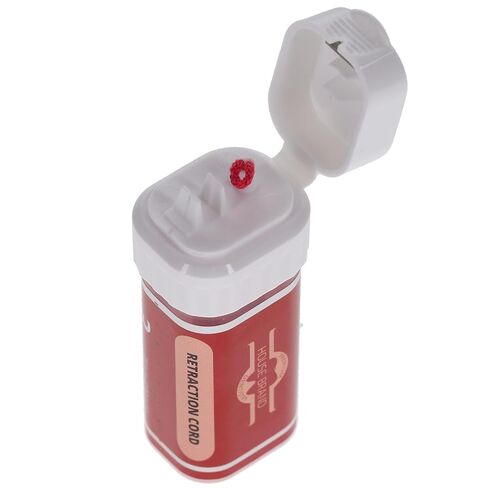 HSB 103205 ، سلك تراجع الأسنان Ultrapak ، القطن 100 ٪ ، ناعم وامتصاص ، متوكون لتحسين التحكم في السوائل وتراجع الأنسجة ، #000 ، 100 " in Saudi Arabia