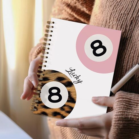DOFQZ Black Book Dragon Reading Spiral Notebook Journal for Writing Work, Bookish Bookworm Dragon Lovers Gifts for Women, 5.5 x 8.3 Inches in Saudi Arabia
