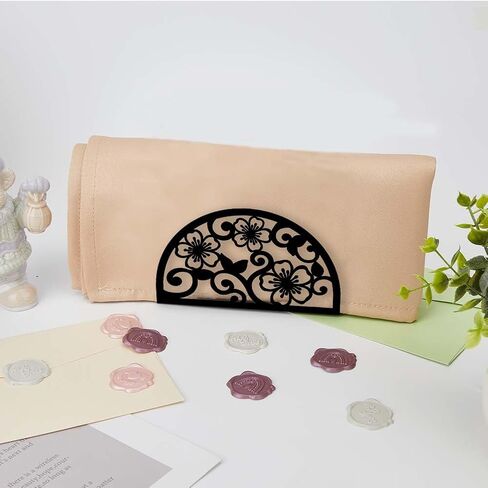 SUPERDANT Napkin Holder for Tables Flowers Fan Design Iron Napkin Dispenser for Kitchen Vintage Tabletop Tissue Stand Rustic Cloth Napkins Holders for Farmhouse Restaurants Hotel Home Party Decor in Kuwait