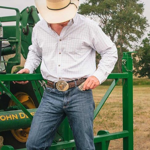 Montana Silversmiths أربعة الرياح مشبك مع جمجمة الجاموس in Kuwait