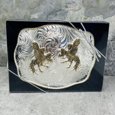Montana Silversmiths Four Winds Buckle with Buffalo Skull in Kuwait