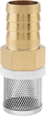 10mm Inline Mesh Screen, PNXKTXO Stainless Steel Filter Copper Tube Joint Pipeline Garden Hose Strainer for Pool, Aquarium Irrigation Sprayer Pump Filtering in Saudi Arabia
