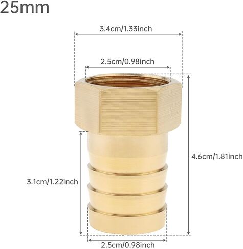 10mm Inline Mesh Screen, PNXKTXO Stainless Steel Filter Copper Tube Joint Pipeline Garden Hose Strainer for Pool, Aquarium Irrigation Sprayer Pump Filtering in Saudi Arabia