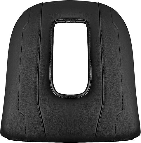 Muslogy Center Console Armrest Cover Compatible with Ford F250 F350 F450 2011-2016 Super Duty Comfort Armrest Pad Arm Rest Cushion Vegan Leather Protector Regular Thick(Bucket Seat ONLY) in Saudi Arabia