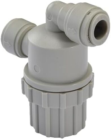 Neofit-مصفاة مرشح دفع رمادي أسيتيال (رمادي ، 3/8 "× 3/8" push-to-connect) ، شاشة 100 شبكة (150 ميكرون) من الفولاذ المقاوم للصدأ للمياه والهواء والسوائل in Saudi Arabia