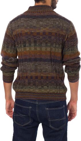 NOVICA Men's 100% alpaca sweater, Traveler' in Saudi Arabia
