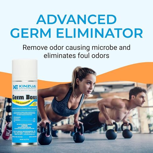 يزدهر Kinzua Pecortal Germ Poss Environment Progr Germ Eliminator القوي ، والتنظيف السريع المفعول والبلدهور ، و Fogger القنبلة للسيطرة على الرائحة مع رائحة جديدة ، يغطي ما يصل إلى 1000 متر مكعب ، 6 أوقية in Kuwait