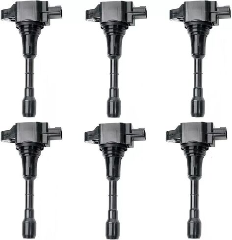 Set of 4 Ignition Coil Pack UF596 C1714 90919-02252 Compatible with Toyota Corolla Matrix Prius V Lexus CT200h Pontiac Vibe Scion xD 4L 1.8L 2.4L in Saudi Arabia