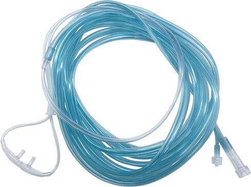 Endure ETCO2 Nasal Sampling Cannula, Bifurcated Prong, Adult 14 Ft CO2 Cannulas, Standard Connector, Case of 40 (Male Connector) in Saudi Arabia