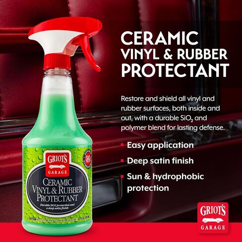 Griot's Garage 10821 Ceramic Vinyl & Rubber Protectant in Kuwait