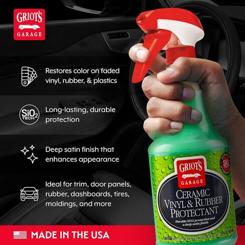 Griot's Garage 10821 Ceramic Vinyl & Rubber Protectant in Kuwait