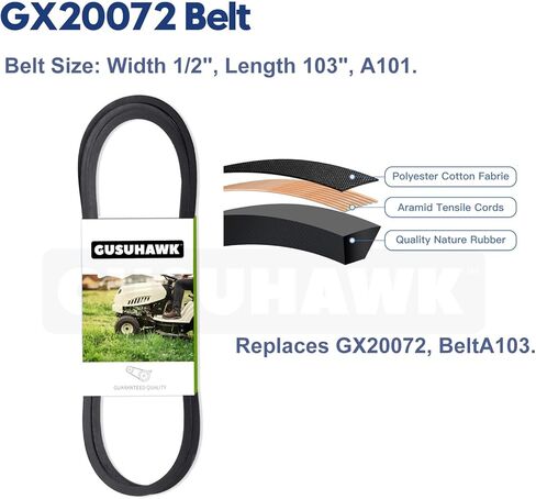2 Pack Pre-Greased GY21098 Spindle Assembly with GX20367 Pulley Replaces GY20454, GY20962, AUC15811 for D110, D130, E120, LA115, D105, E100, LA105, D125, E130, D100, LA110, 105, 115 Tractors in Kuwait