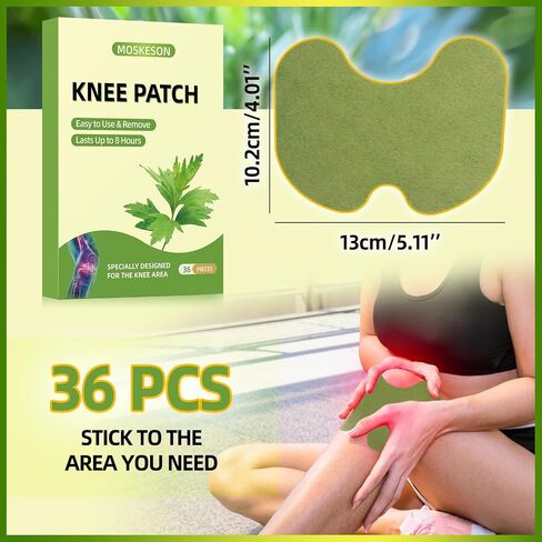 Tiger Patches - 40Pcs Chinese Red Tiger Plaster, Back Patch Ultra Strength Heat Patches for Muscle Joint of Knee Neck Shoulder 5 Packs 8 Each in Kuwait