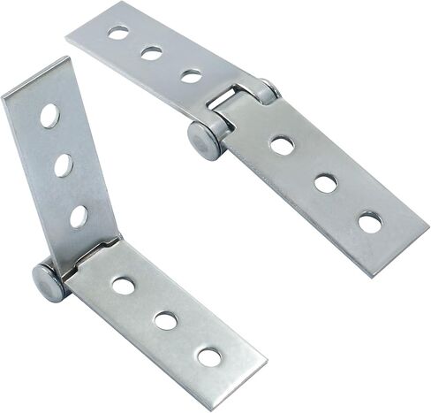 4Pcs 3 inch Folding Butt Hinges, Stainless Steel Door Window Hinges (6 Holes) in Kuwait