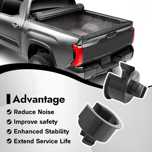 2Pcs 66110-0C020 Tailgate Hinge Bushing Insert Rear Right Fit for 2007-2024 Tundra SR Fit for 2007-2024 Tundra SR5 Passenger Side Tail Gate Replace for 661100C020 in Kuwait