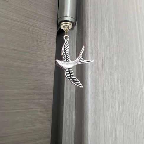 Decortings Hinge Decorationswally ، قطرة المفصلة المغناطيسية معلقة ، أغطية رأس مفصلية مغناطيسية ، أعلى دبوس الباب (الفضة) in Kuwait