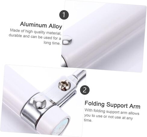 1pc Door Closer Adjustable Closing Door Hinge Door Closing Hinge (White 18.5X5CM) in Kuwait